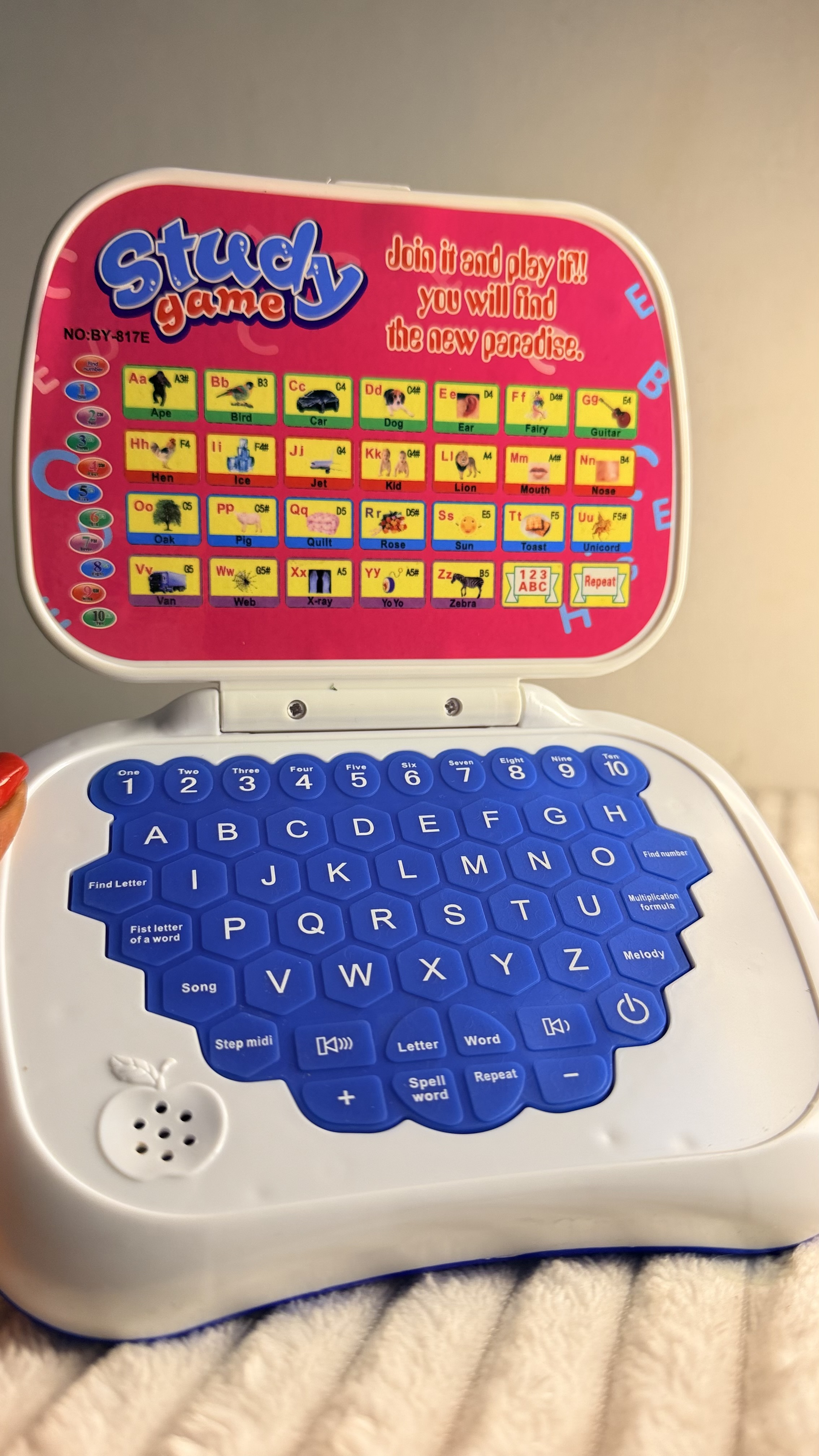 Kids study toy