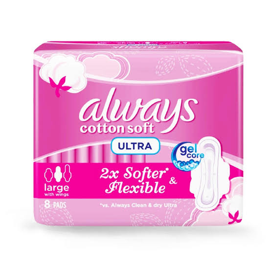 Always cotton soft sanitary pads