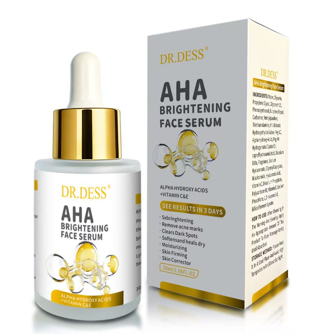 AHA face serum 