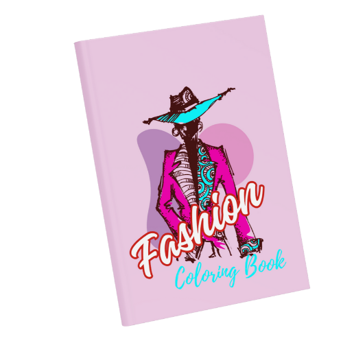 Fashion Coloring Book For Teens and Adults 