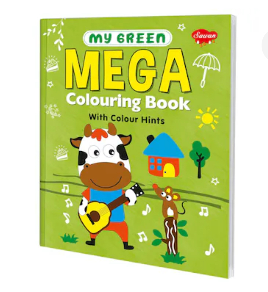 My Green Mega Colouring Book.