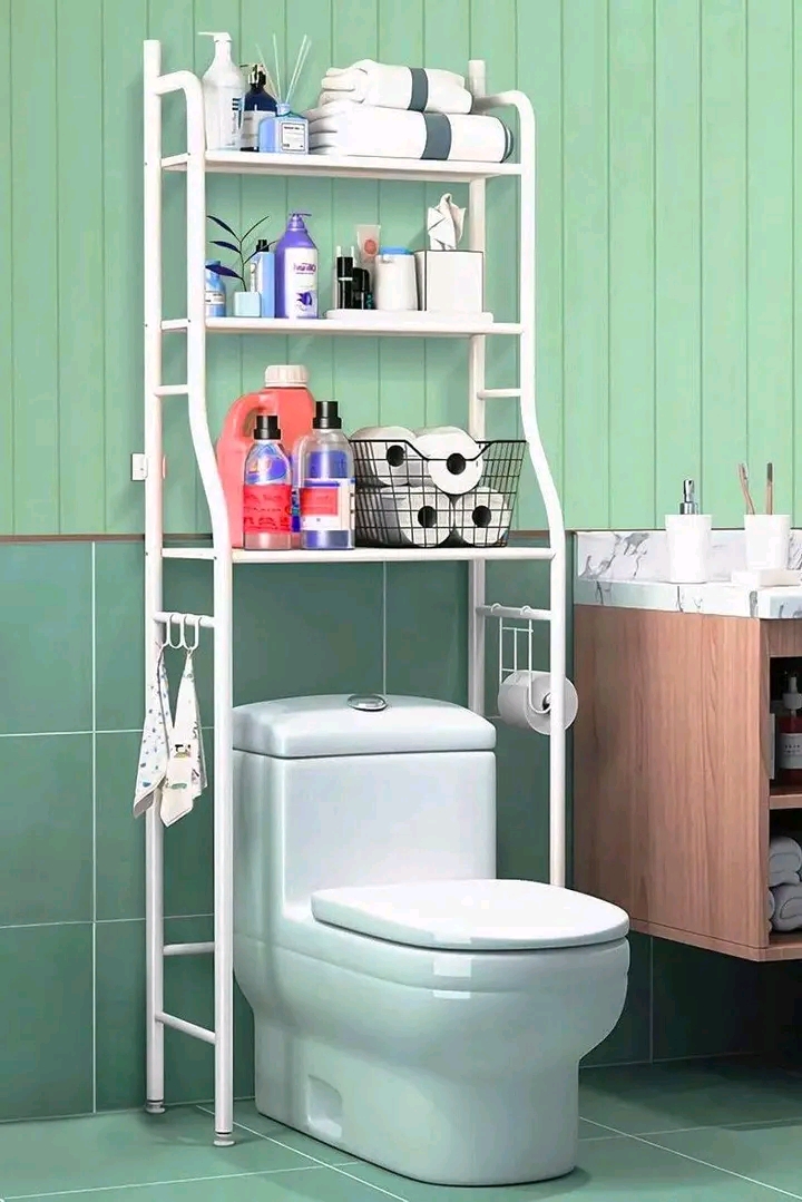toilet rack