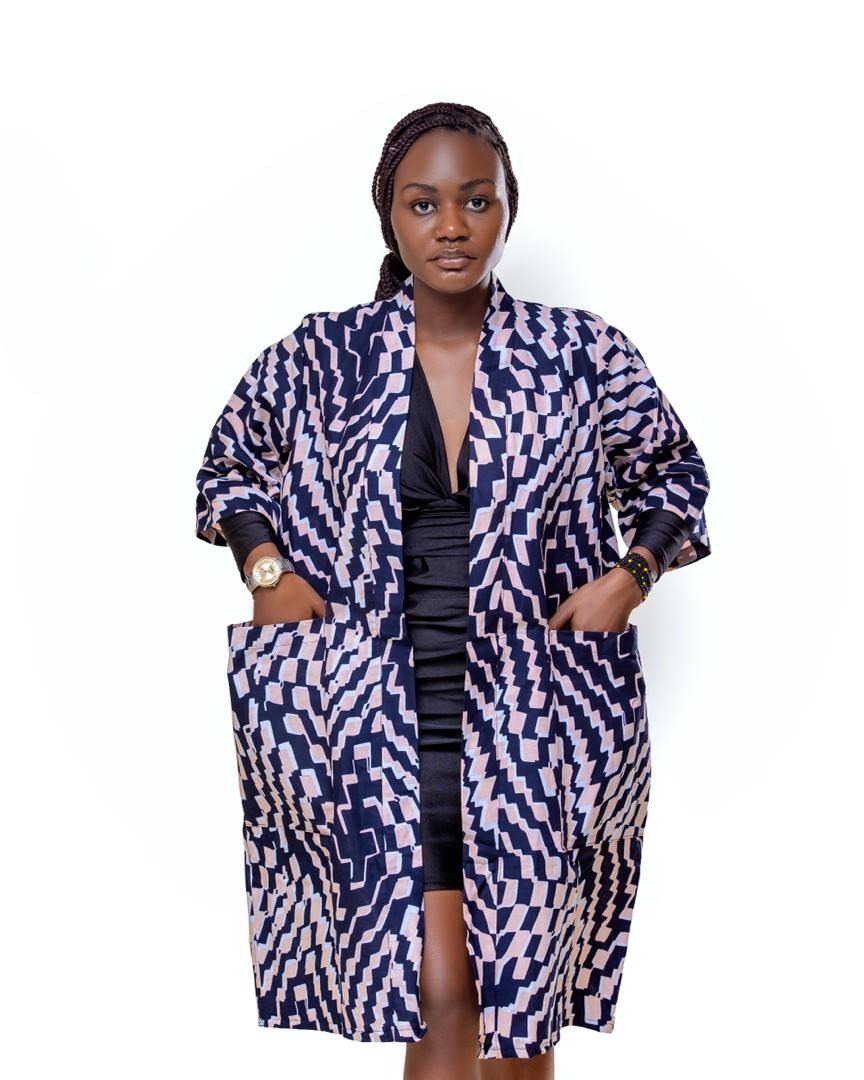 SHORT KIMONO THROW ON