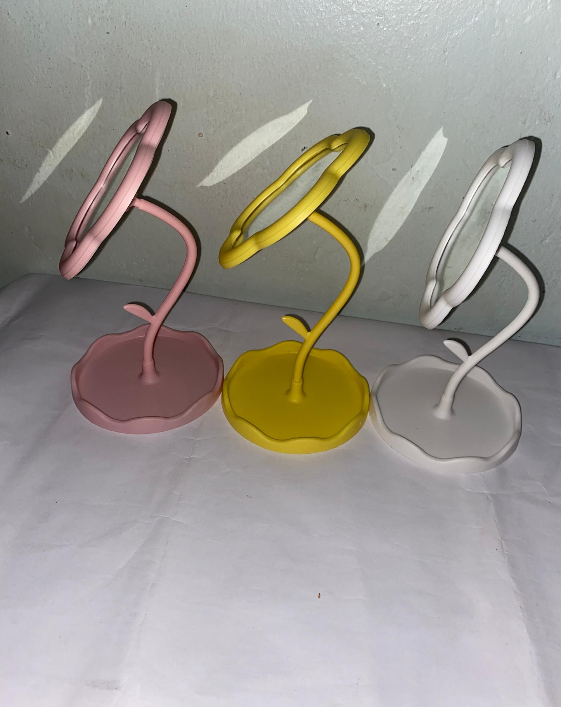 sunflower desktop portable mirror