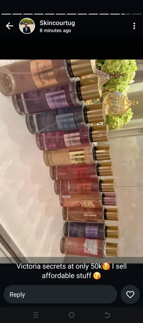 Victoria’s Secret body spray 
