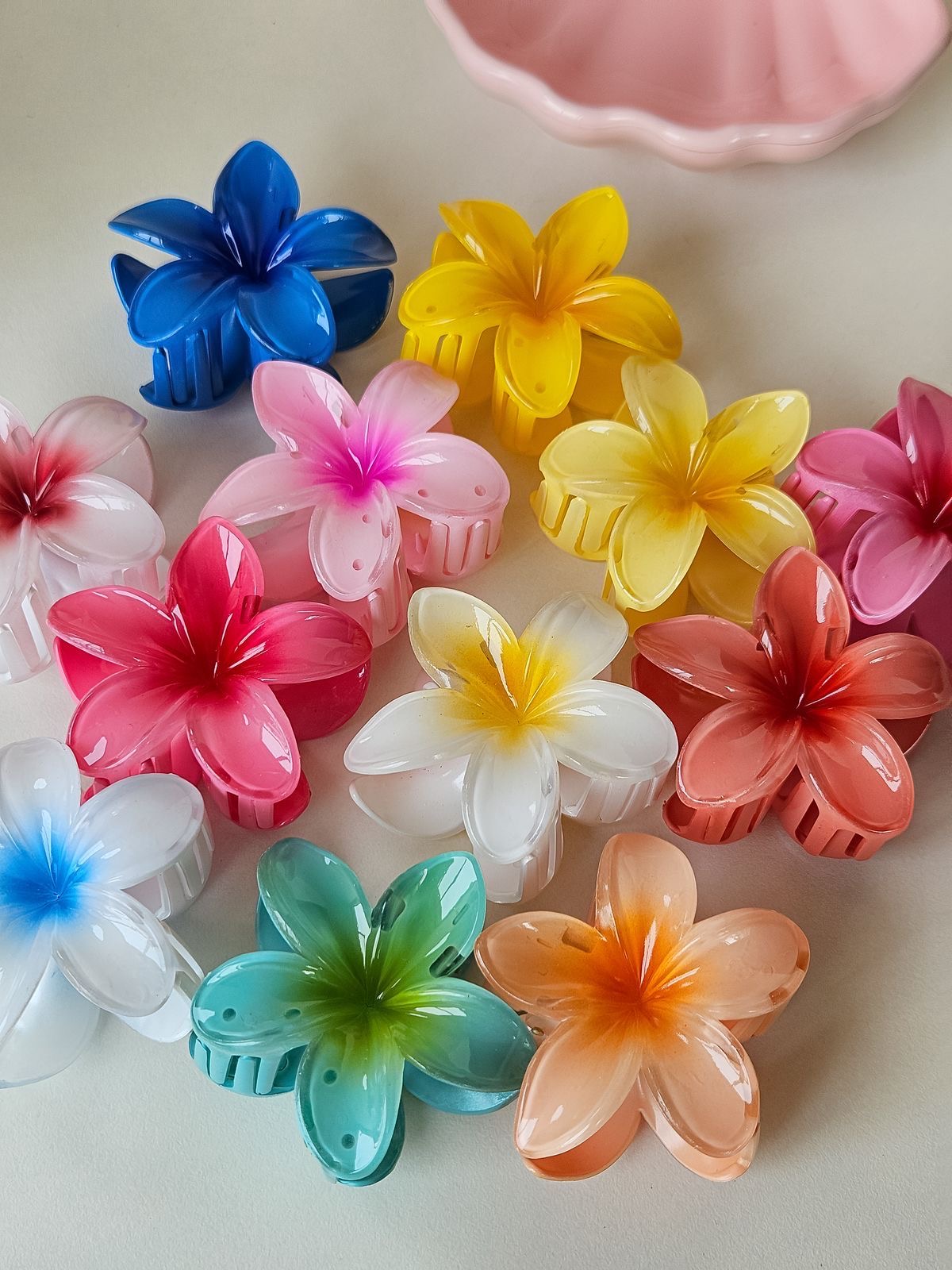 flower hair claws