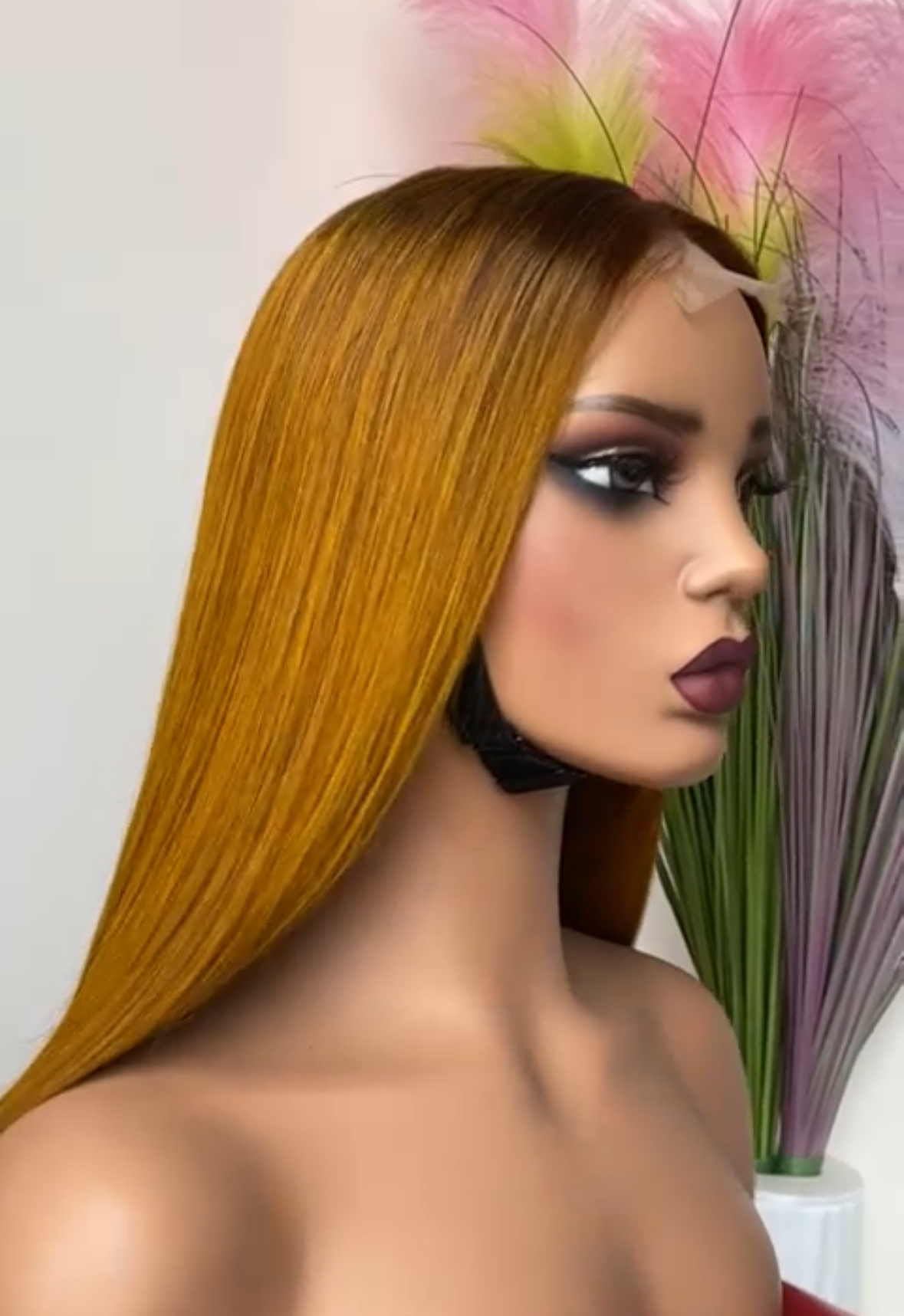 2*6 Lace Bob Double Drawn Bone Straight 15 Inch Wig