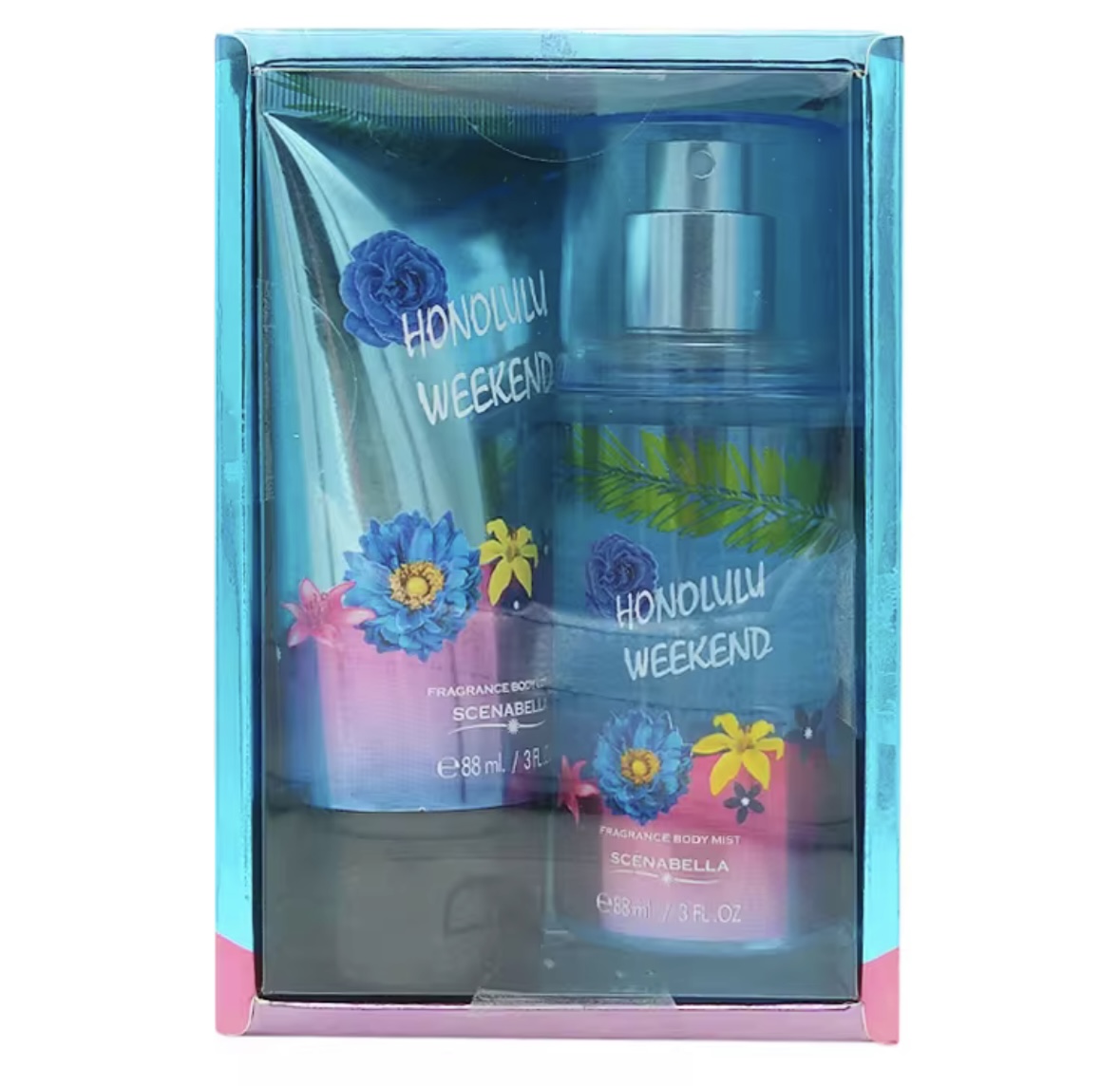 2 set min gifts lotion and body splash 