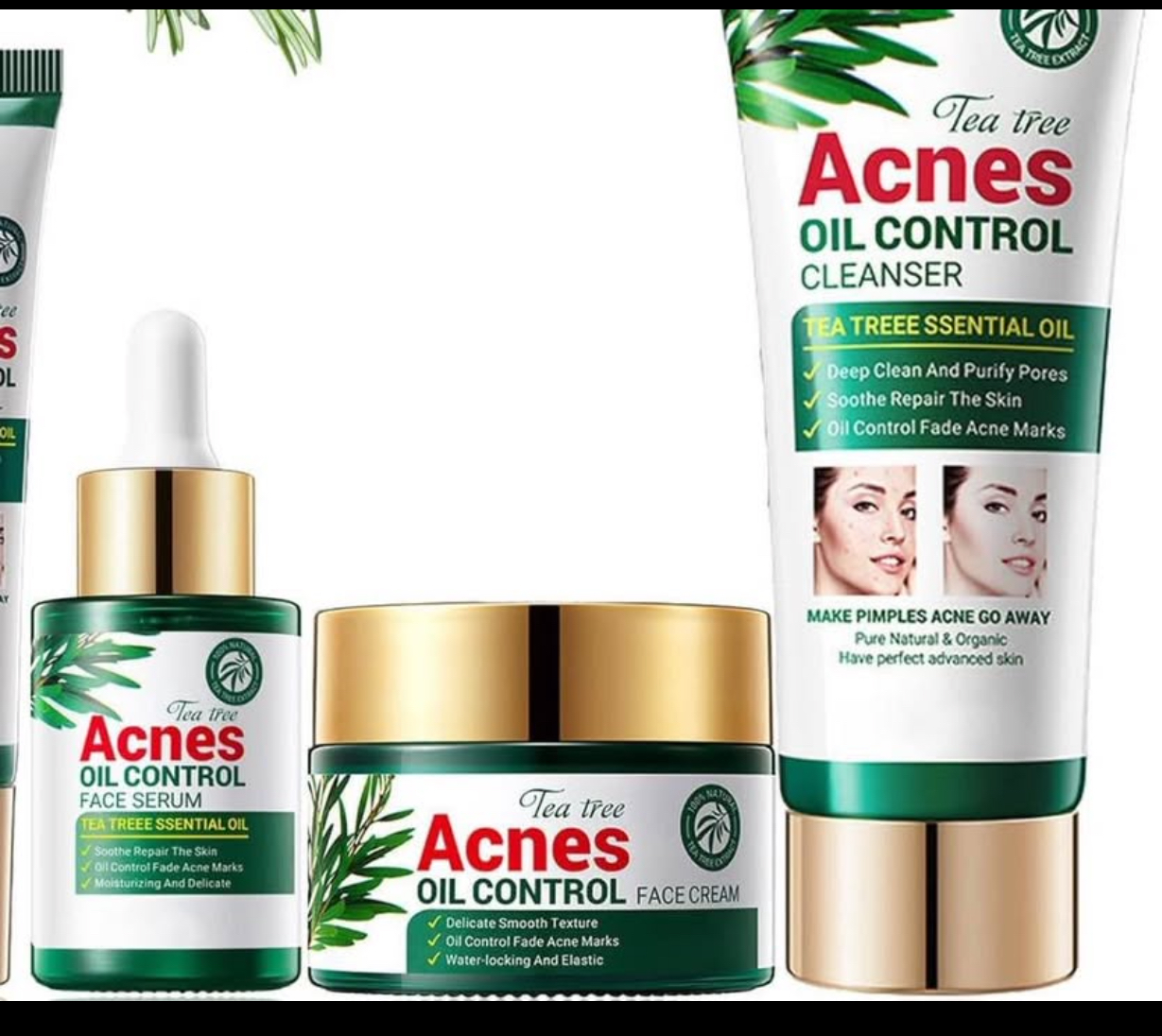 Ances Tee tree oil control kit 
