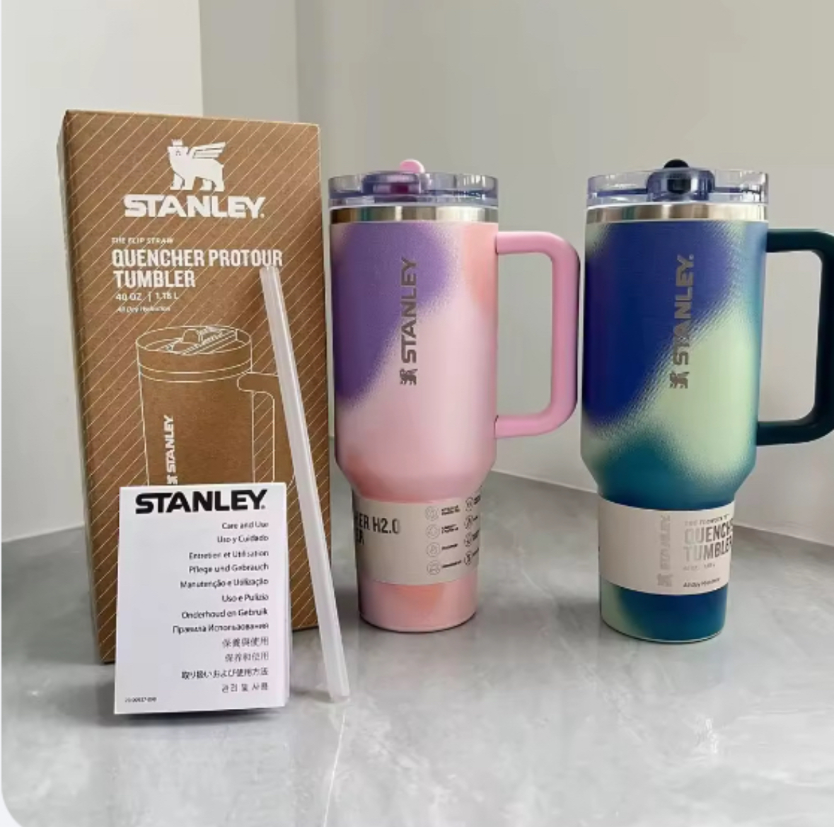 Messi x Stanley Quencher ProTour Flip Straw Tumbler