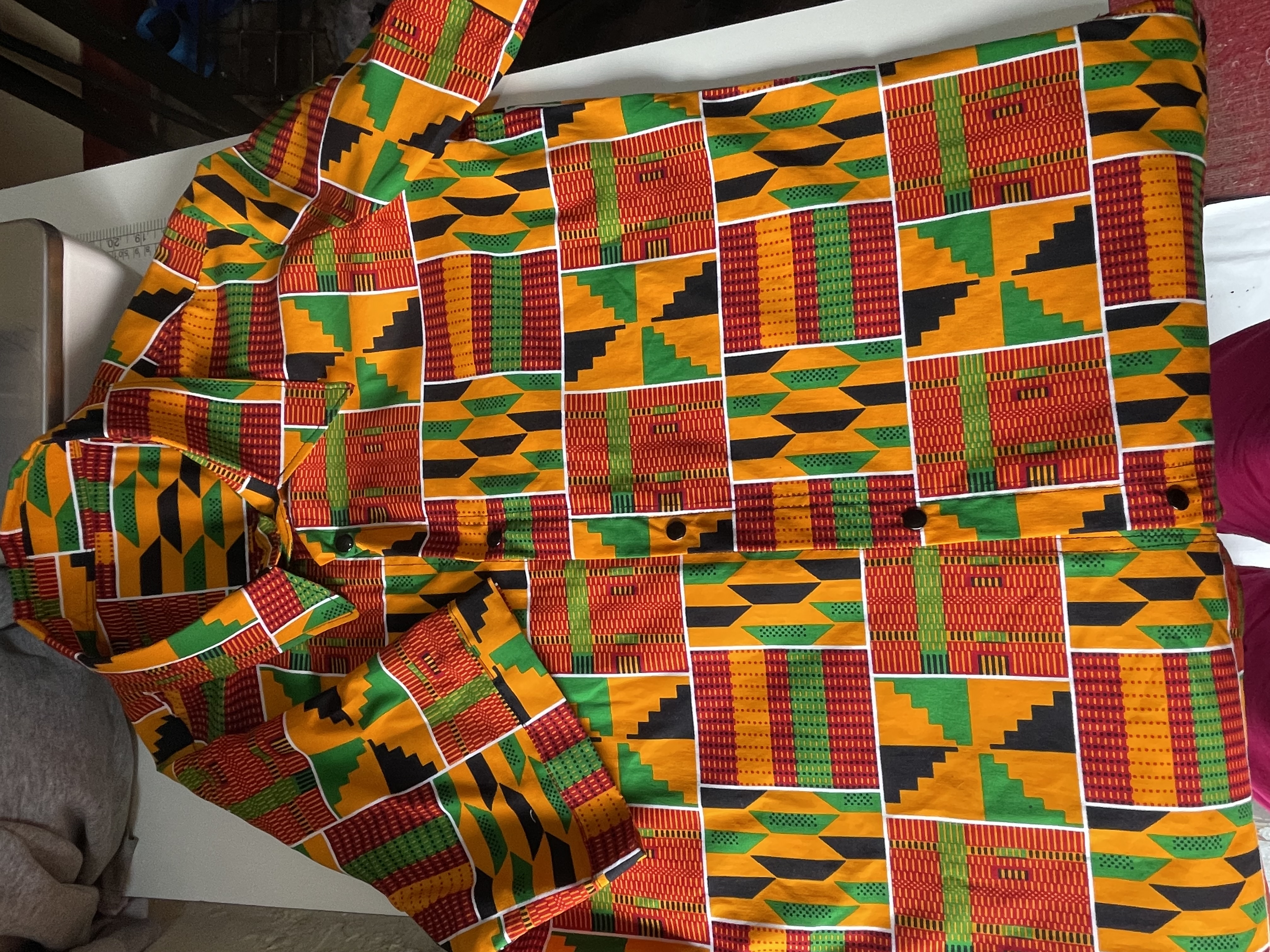 kitengi African Print Shirt
