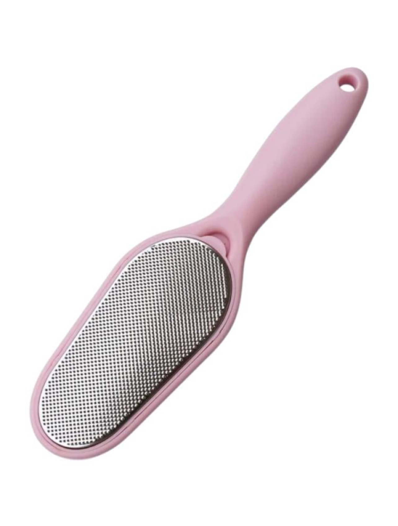 Iron foot file with plastic handle