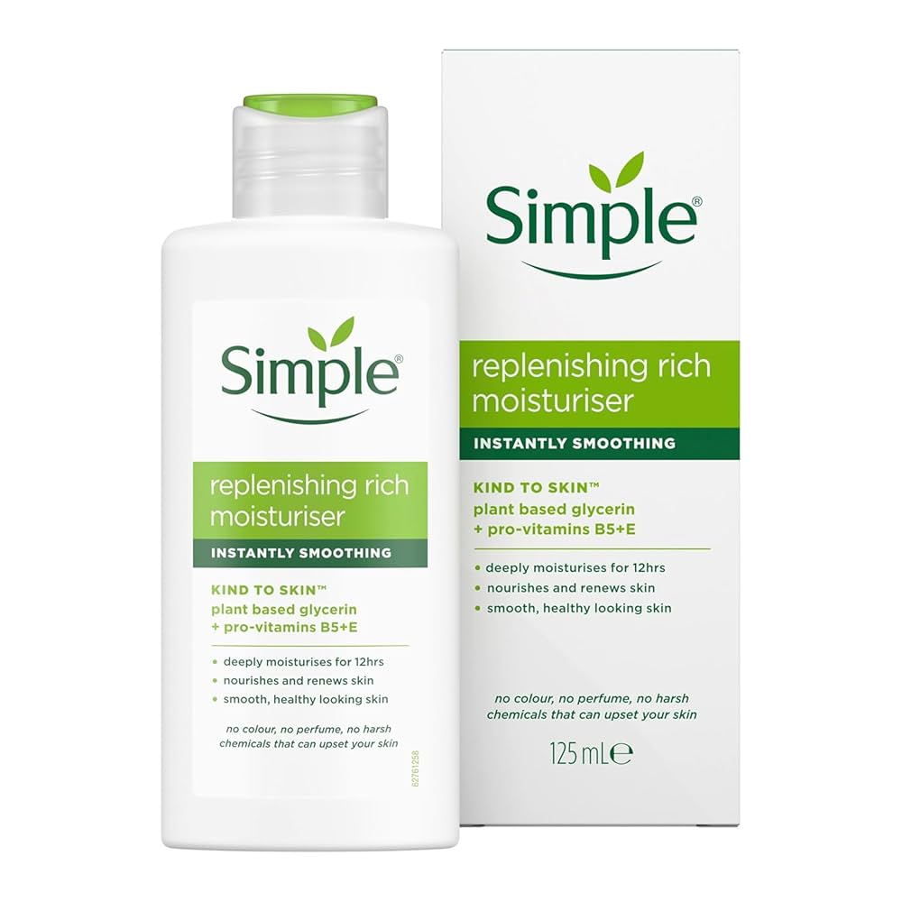 Simple replenishing rich moisturiser 