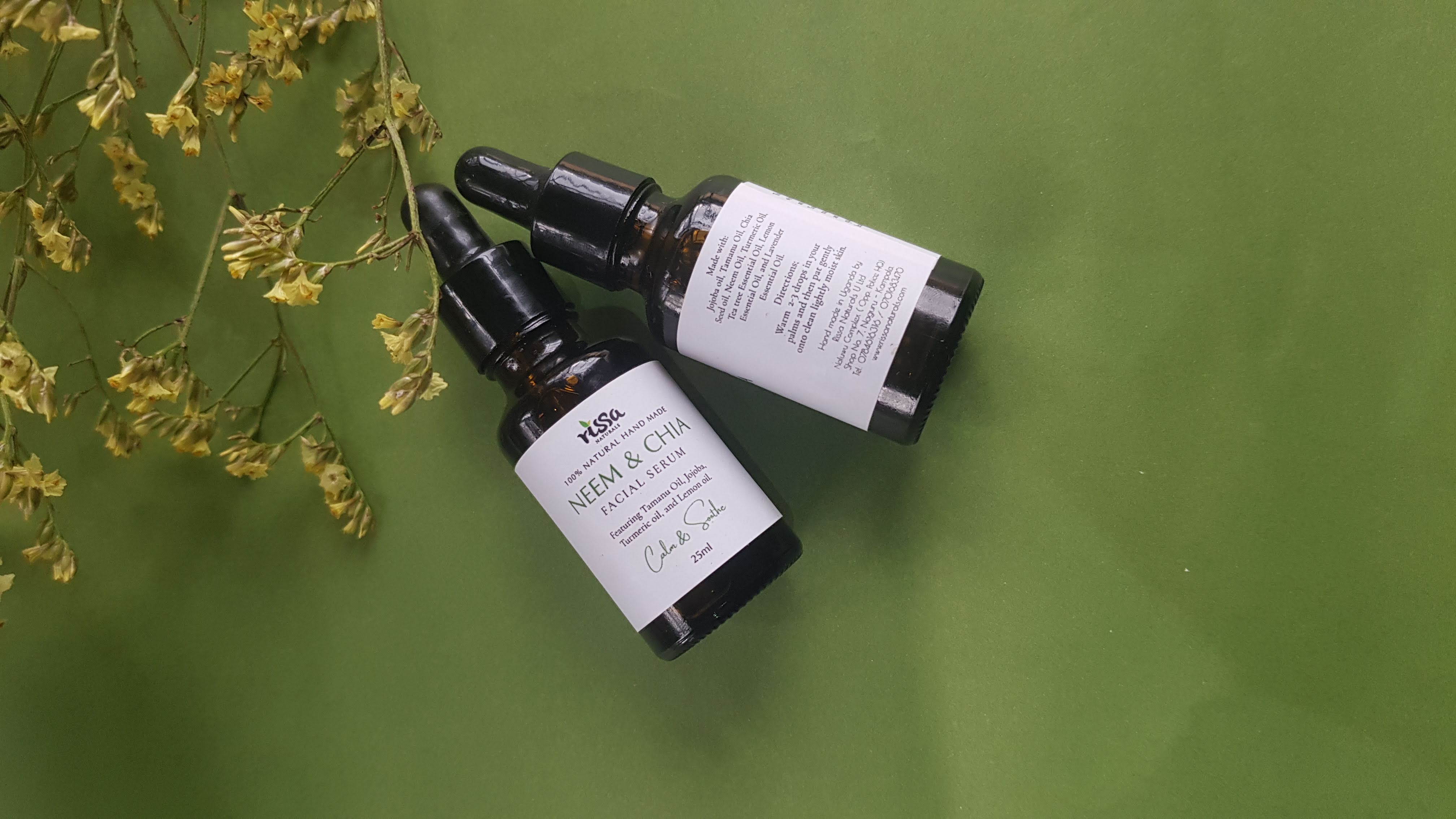 Rissa Naturals Neem and Chia seed Facial Serum  25ml