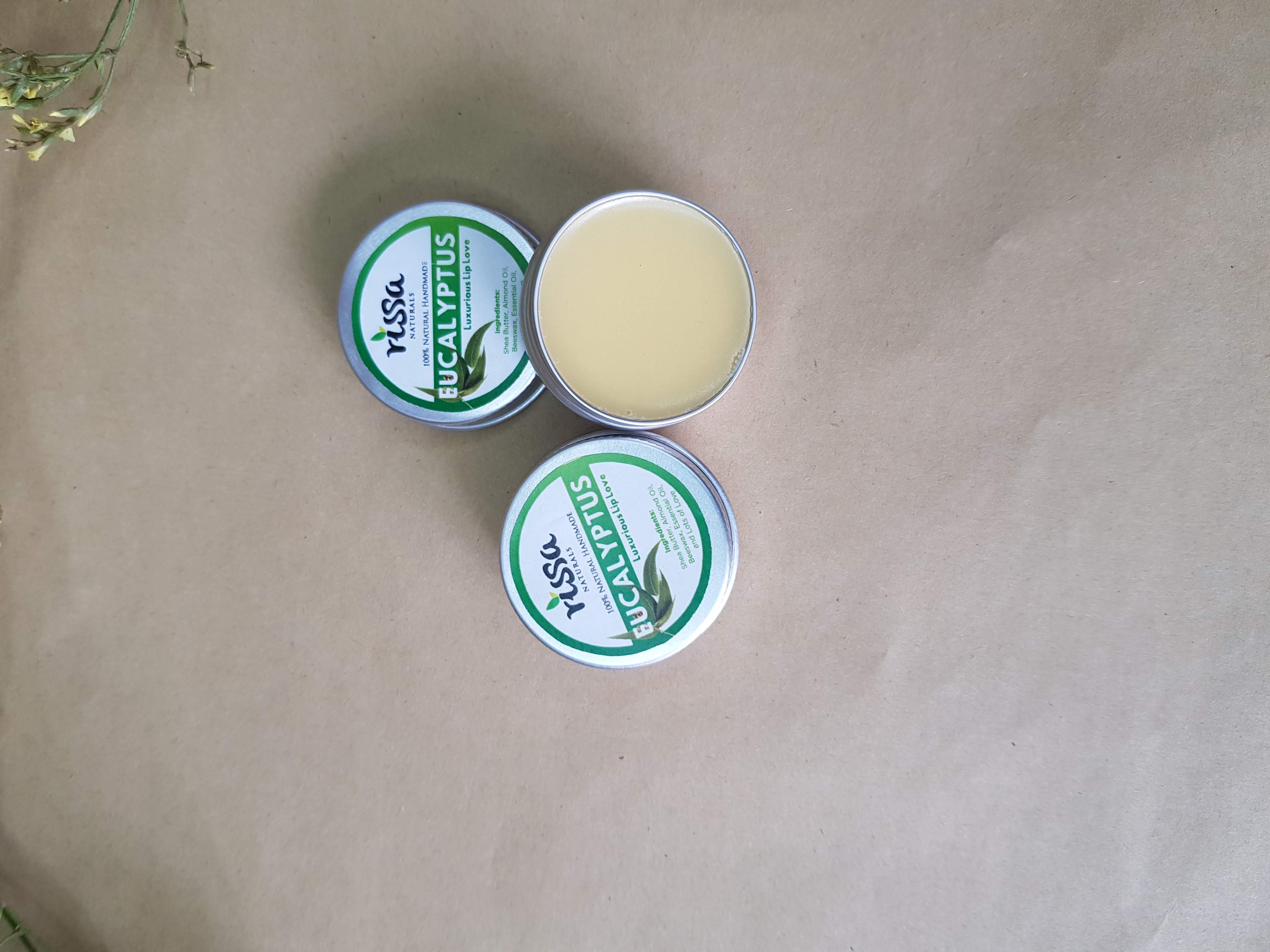 Rissa Naturals Eucalyptus Lip Balm 15g