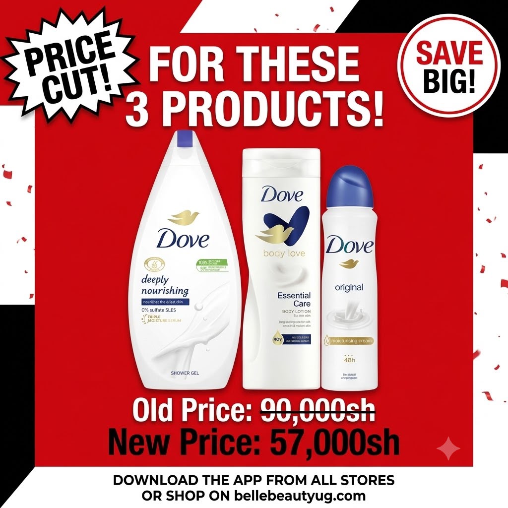 Dove power pack (Lotion,Deodrant spray amd shower gel)