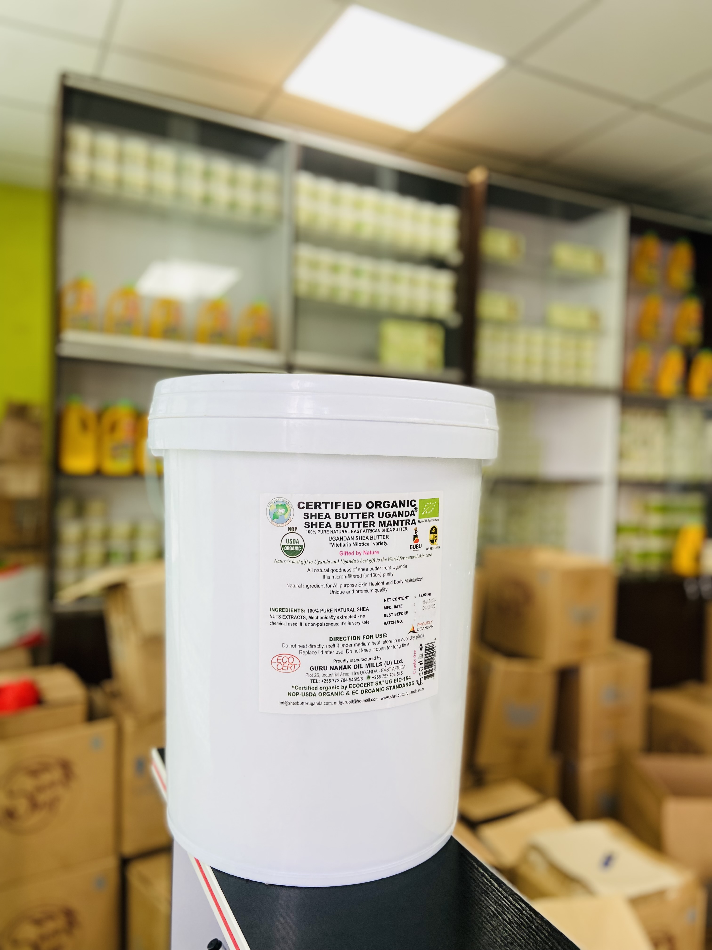 Organic Shea butter 