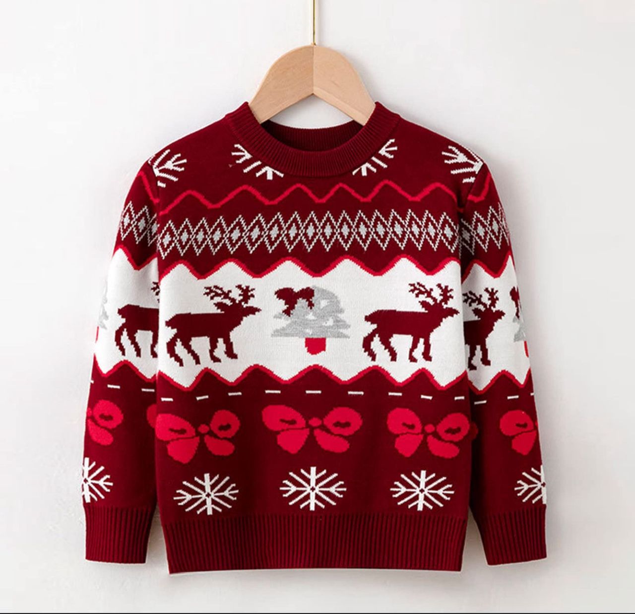 Lovebay 1-6T Kids Boys Girls ELK Christmas Sweater 