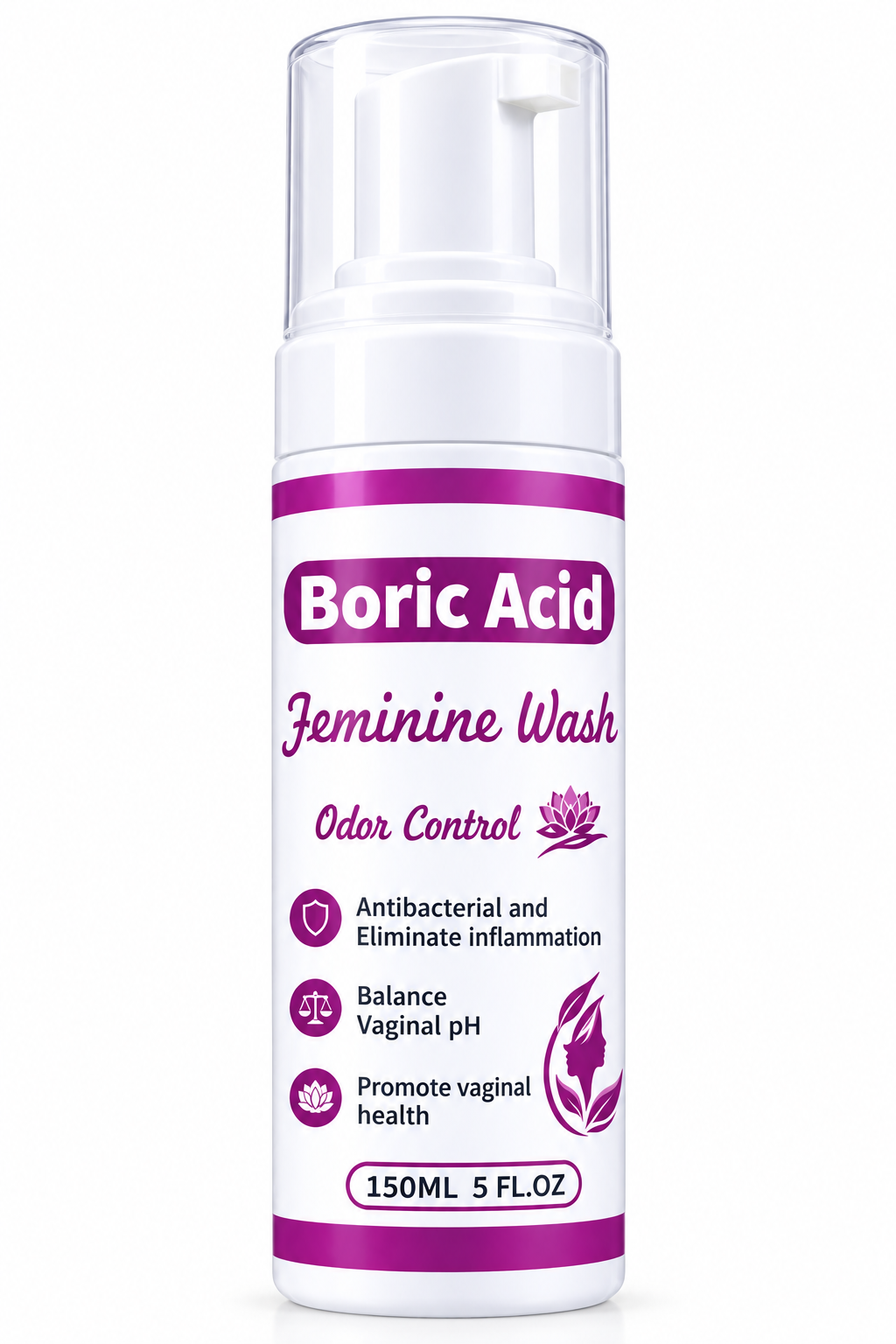 Boric Acid Feminine Wash
