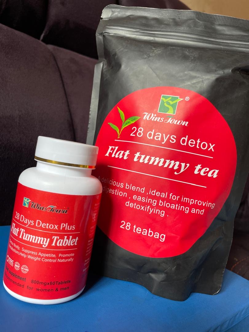 flat tummy capsules and tea 