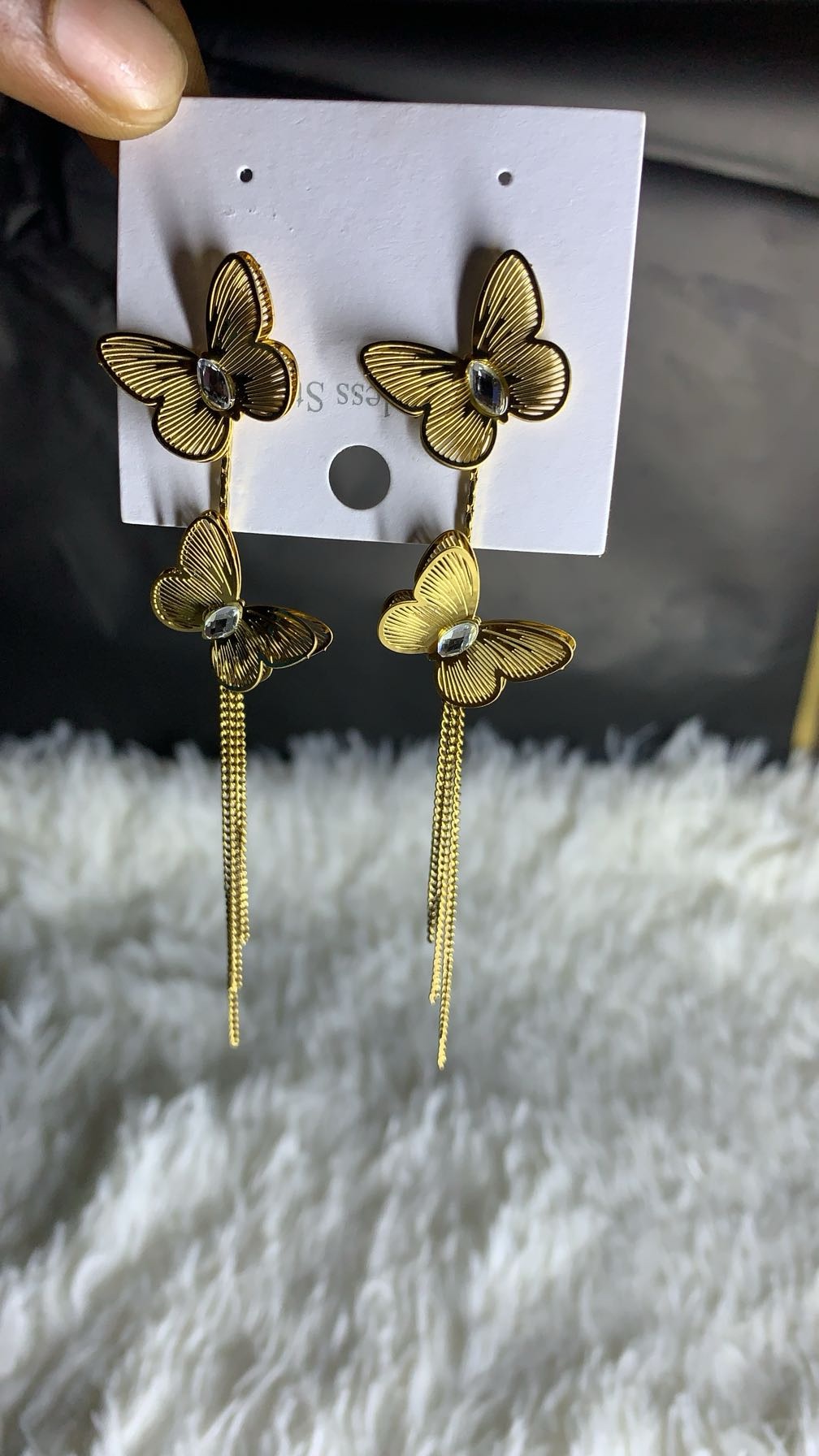 butterfly earrings 