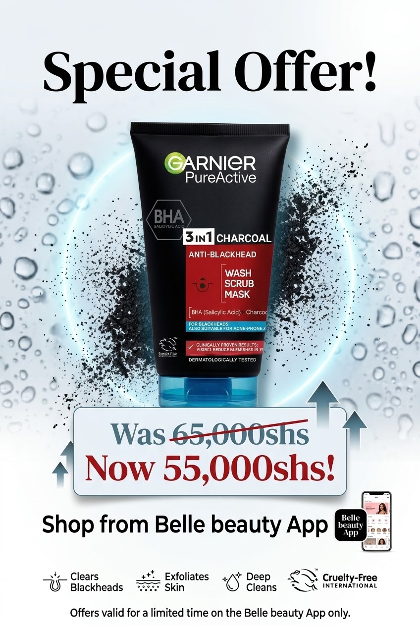 GARNIER 3 IN 1 CHARCOAL SCRUB MASK