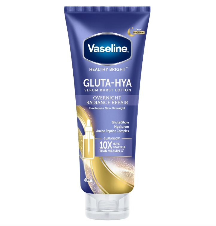 Vaseline Gluta_Hya Serum Burst Uv Lotion 300ml