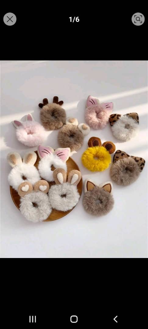 hair puff holders 