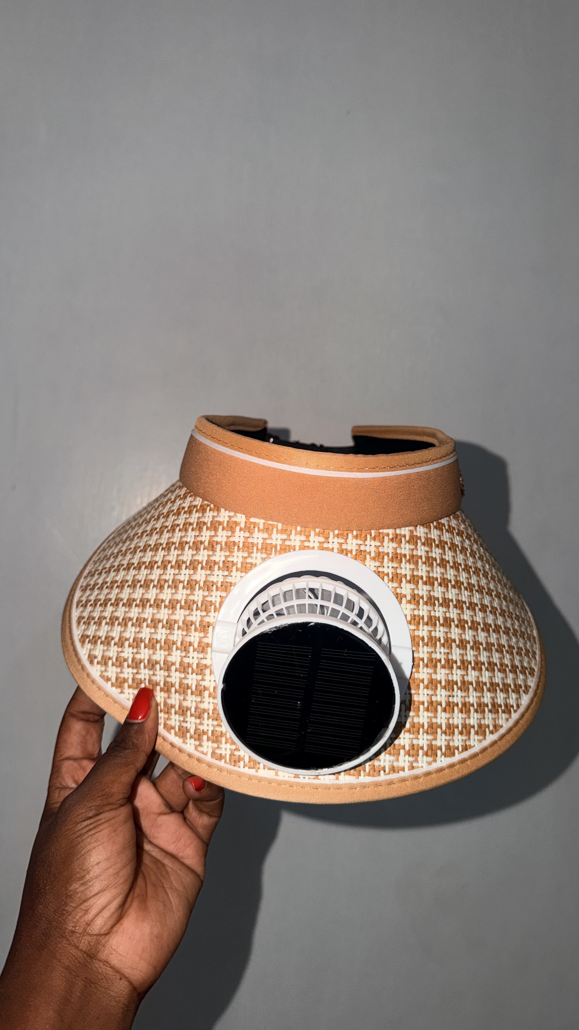 Adult sun hat with Fan