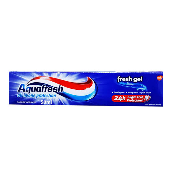 Aquafresh fresh gel toothpaste