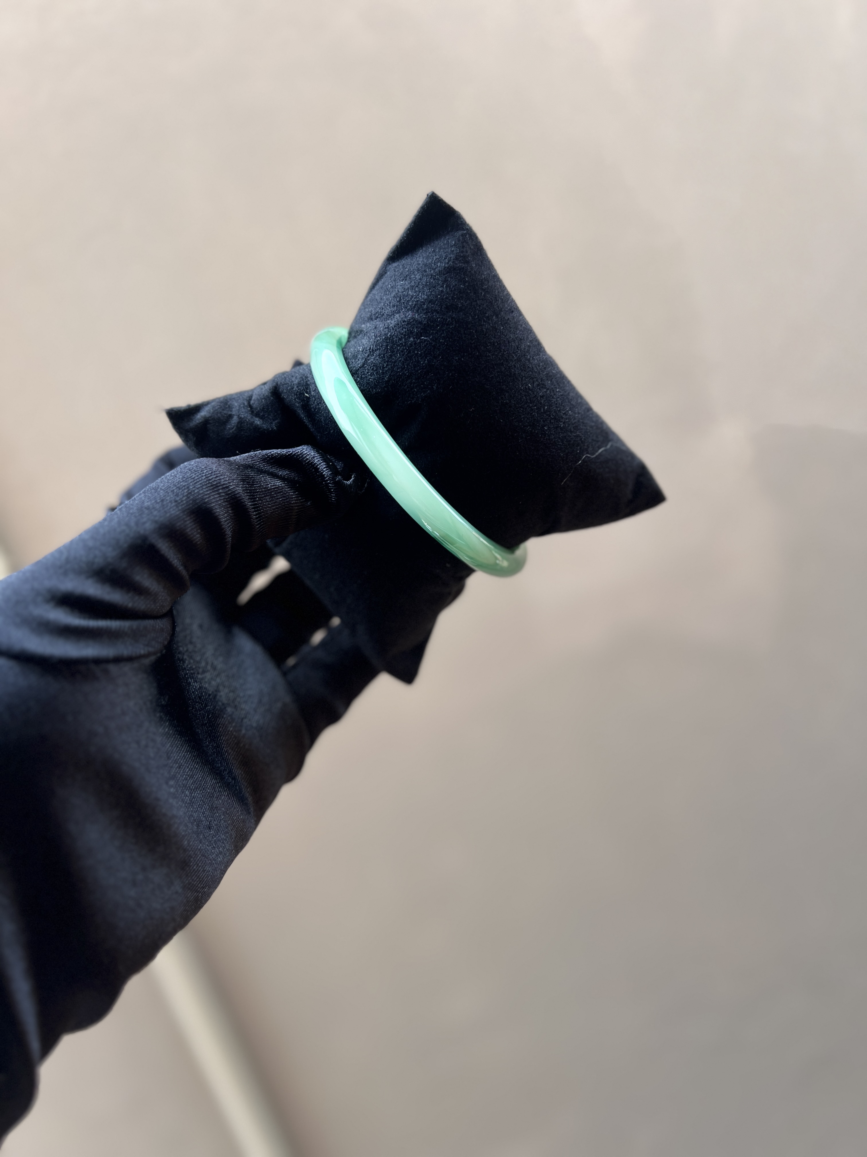 Green jade bracelet