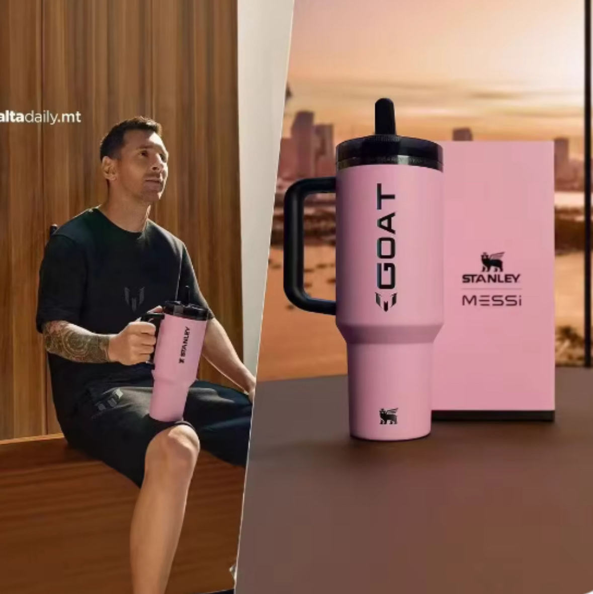 Messi x Stanley Quencher ProTour Flip Straw Tumbler