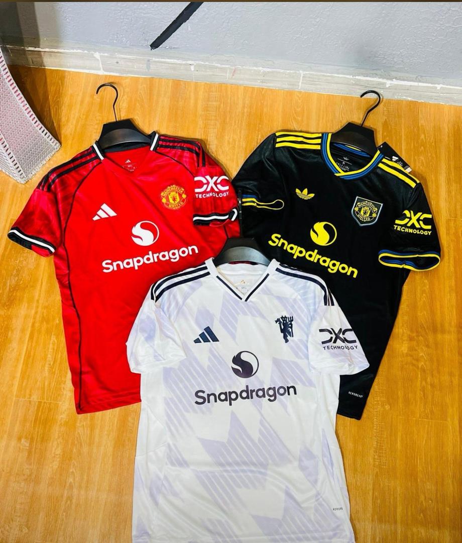 New Manchester United jerseys for 2025/26 season, home kit,second kit& third kit
