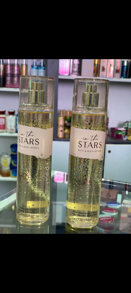 In the starts  body mist 