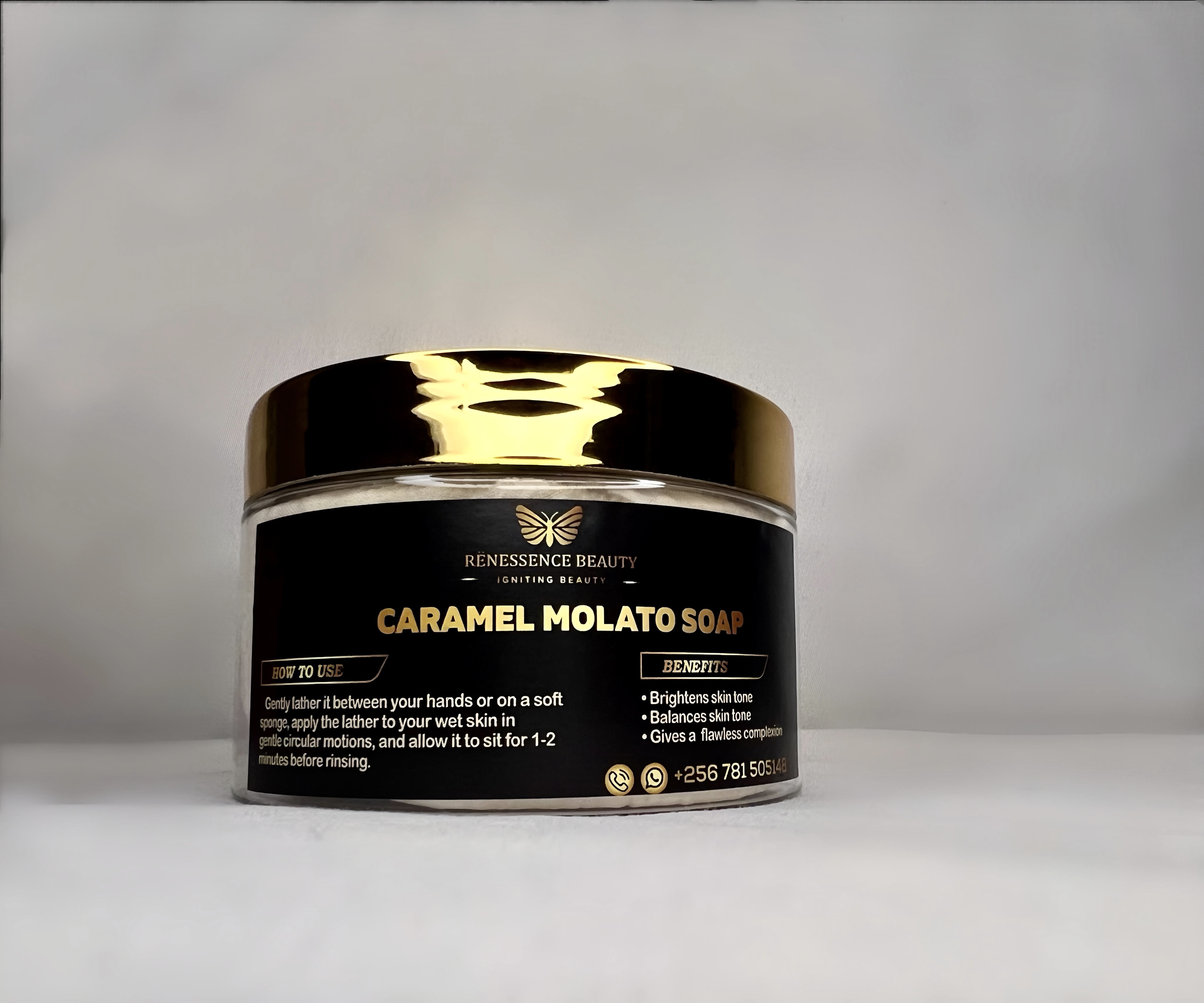 Caramel molato soap