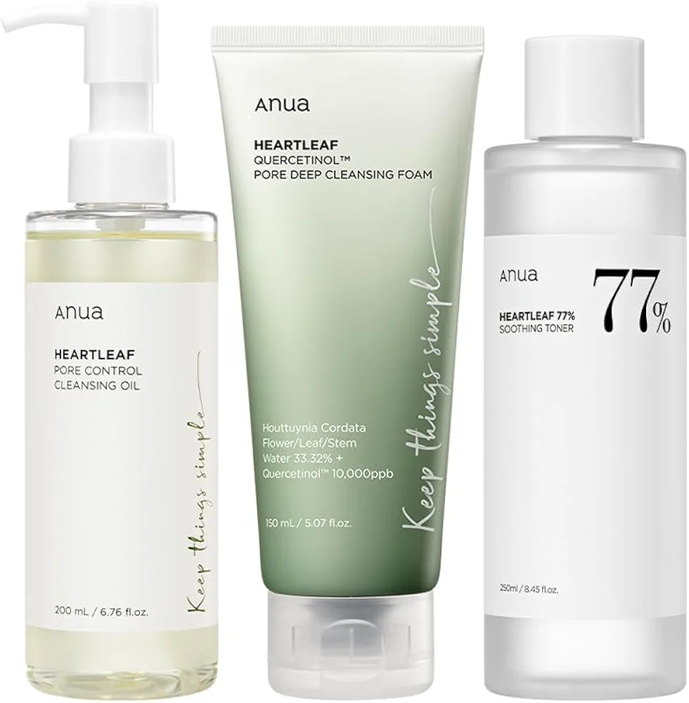 Anua Heartleaf Deep Cleansing Combo