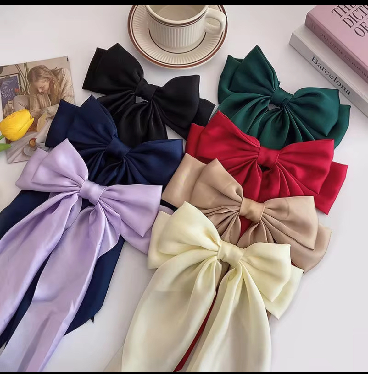 Big hair bows