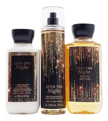 Bath & Body works into the Night combo  