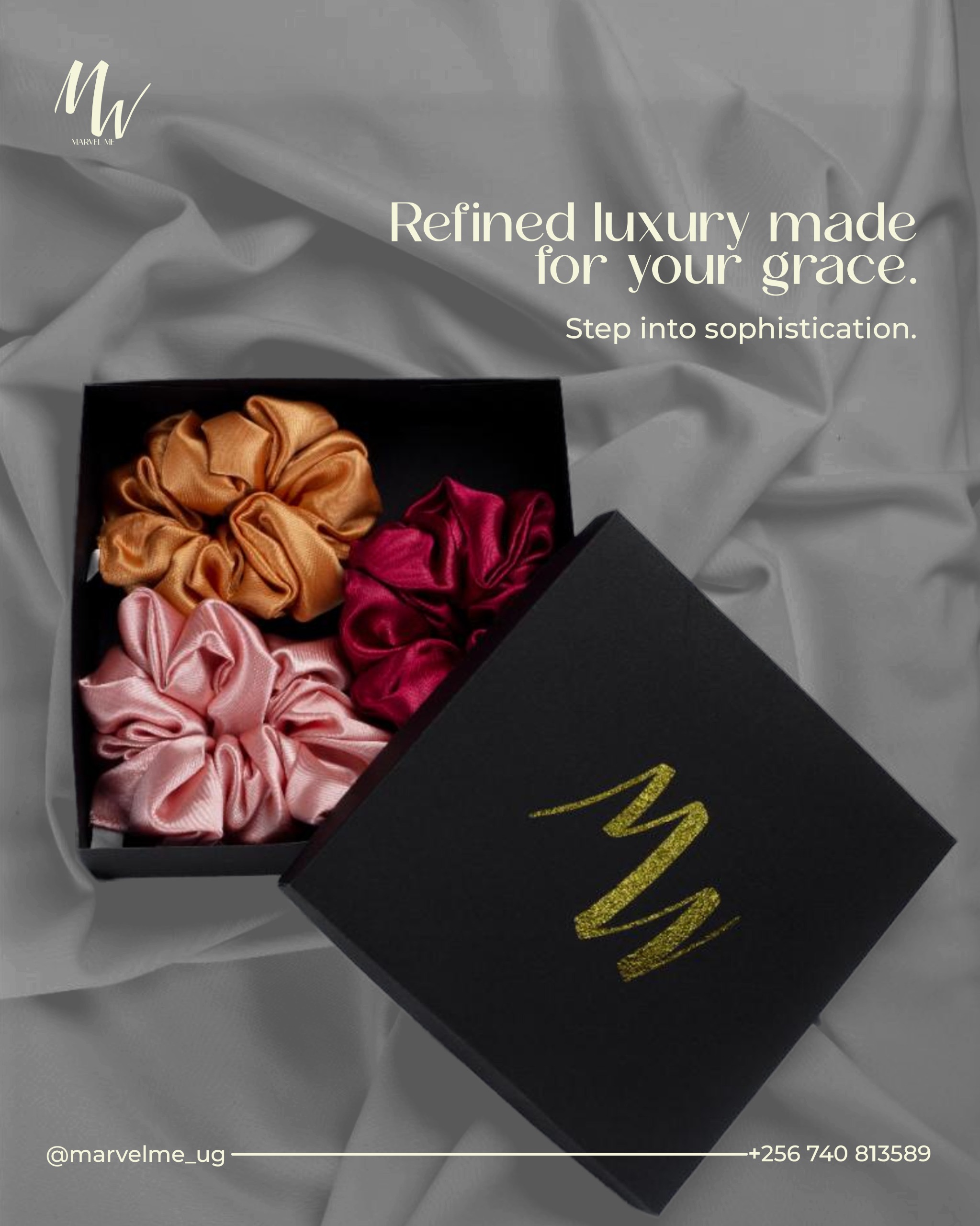 3 scrunchie set