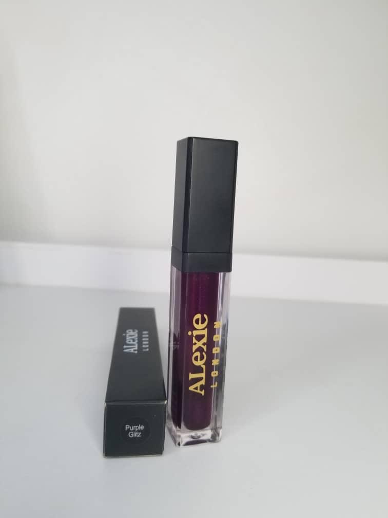 Alexie London Purple Glitz lipstick 