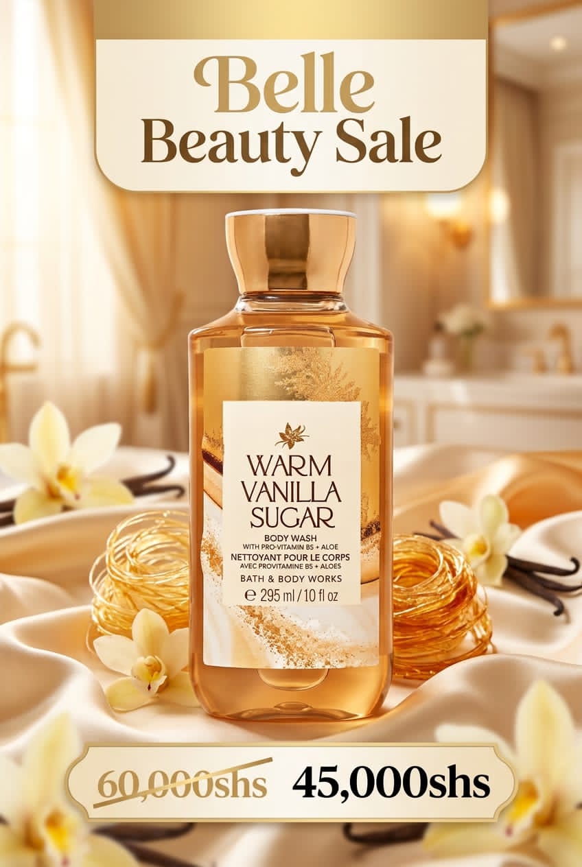 Warm Vanilla Sugar  Body Wash