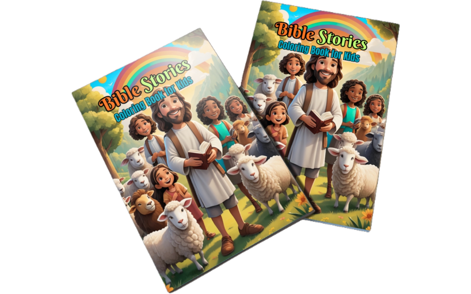 Bible Stories Coloring Book For Kids 