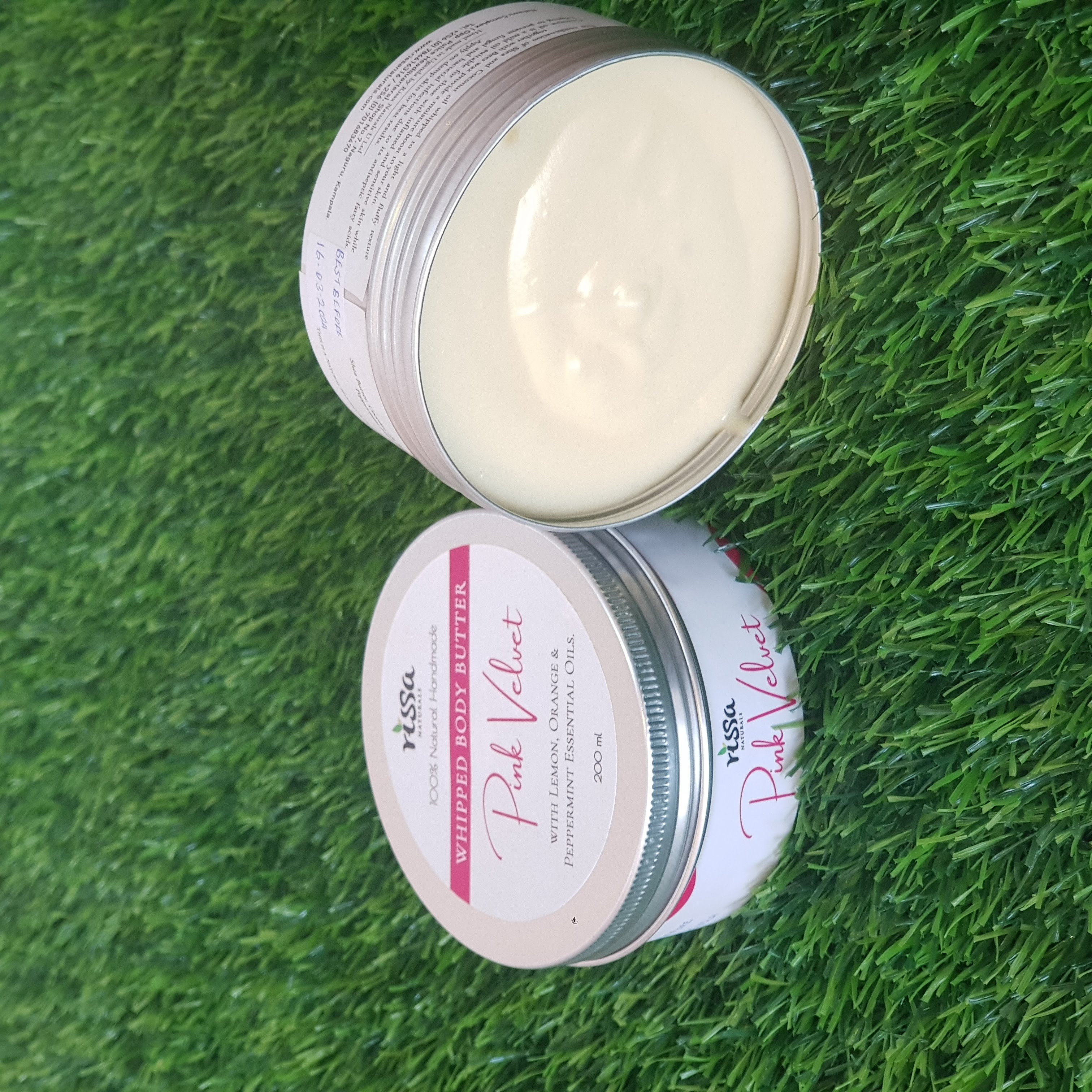 Rissa Naturals Pink Velvet whipped Body Butter  200g