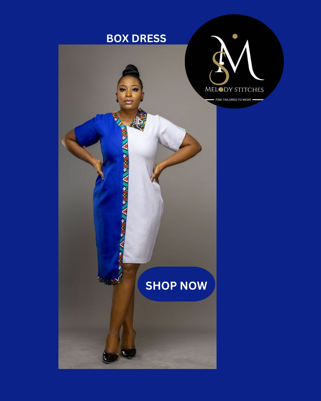 Gentle Box Dress (  Mix and Match)