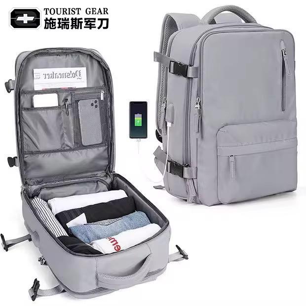 Waterproof Tourist Gear Travel Backpack with Laptop compartment  