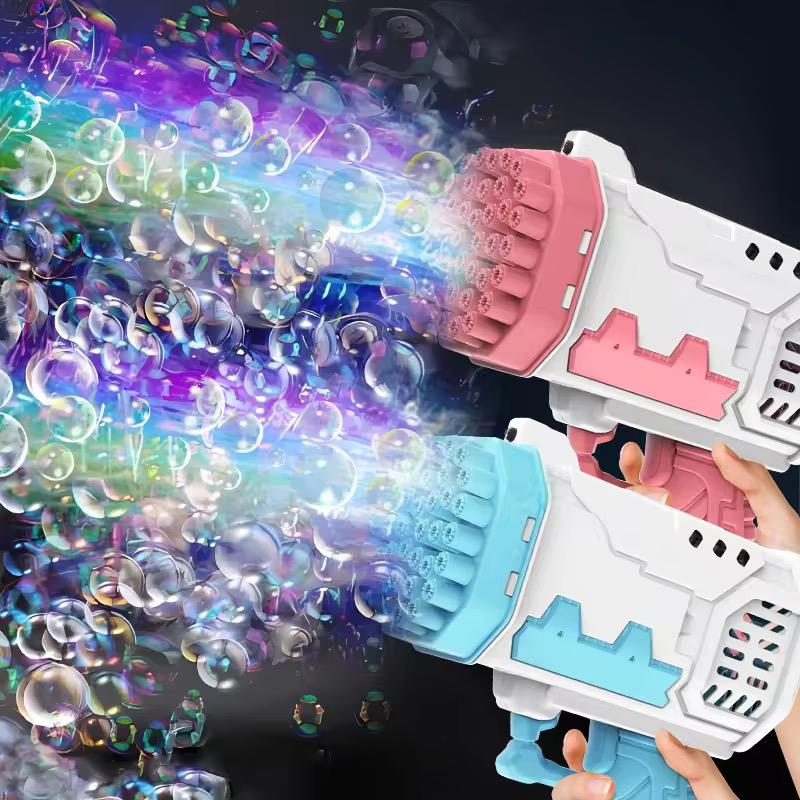 Rocket Bubble Gun 40 kids Toy