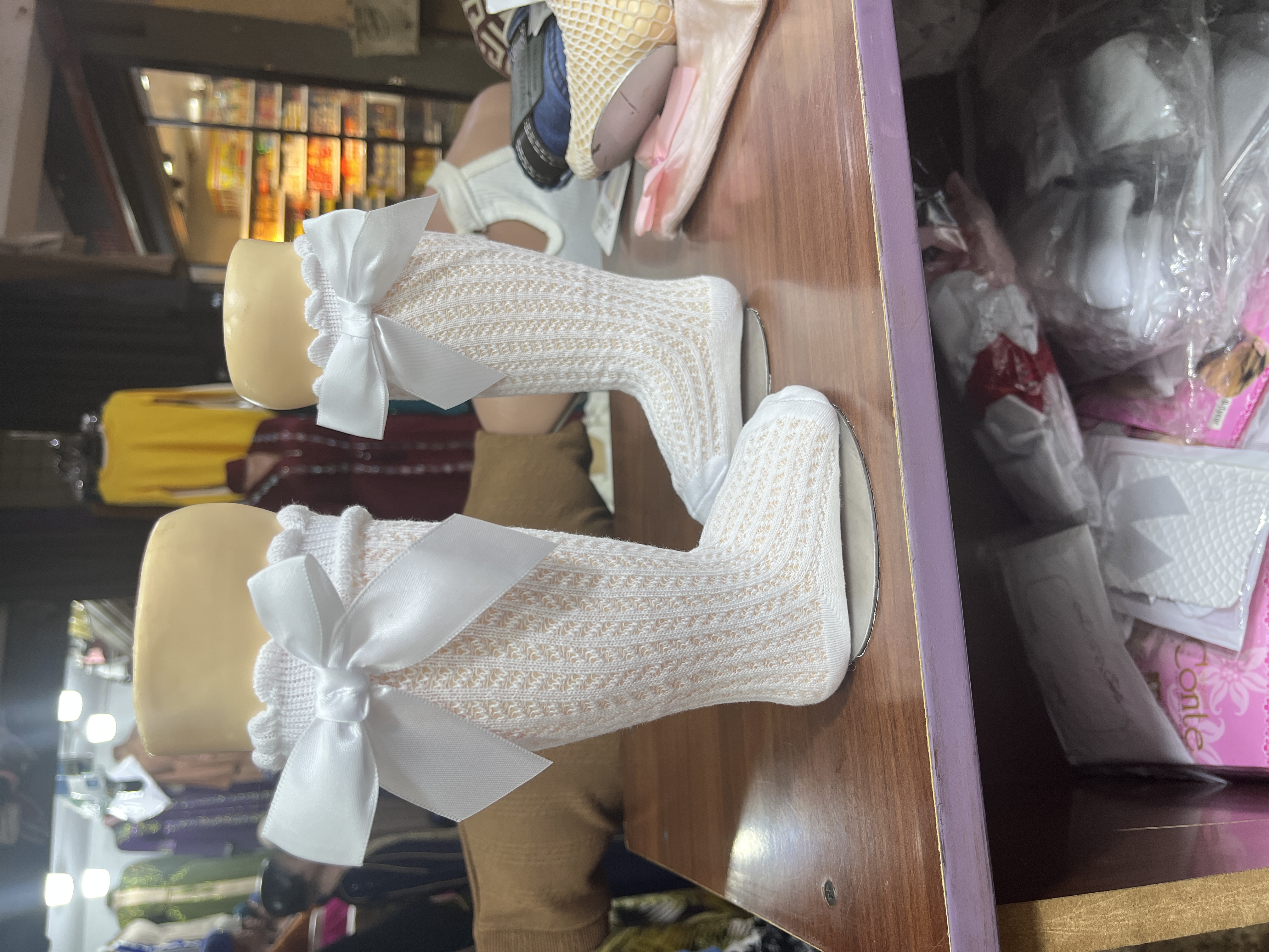white socks 