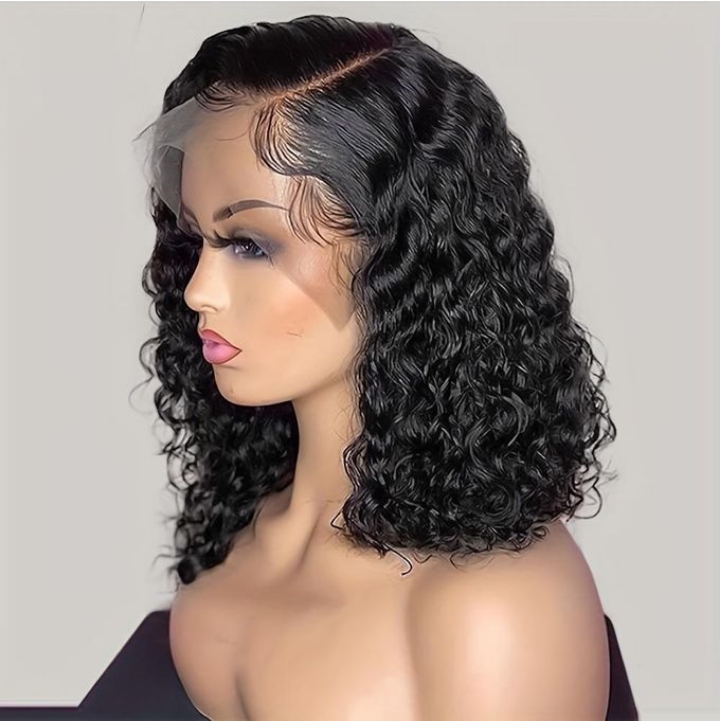 human hair bob wig 