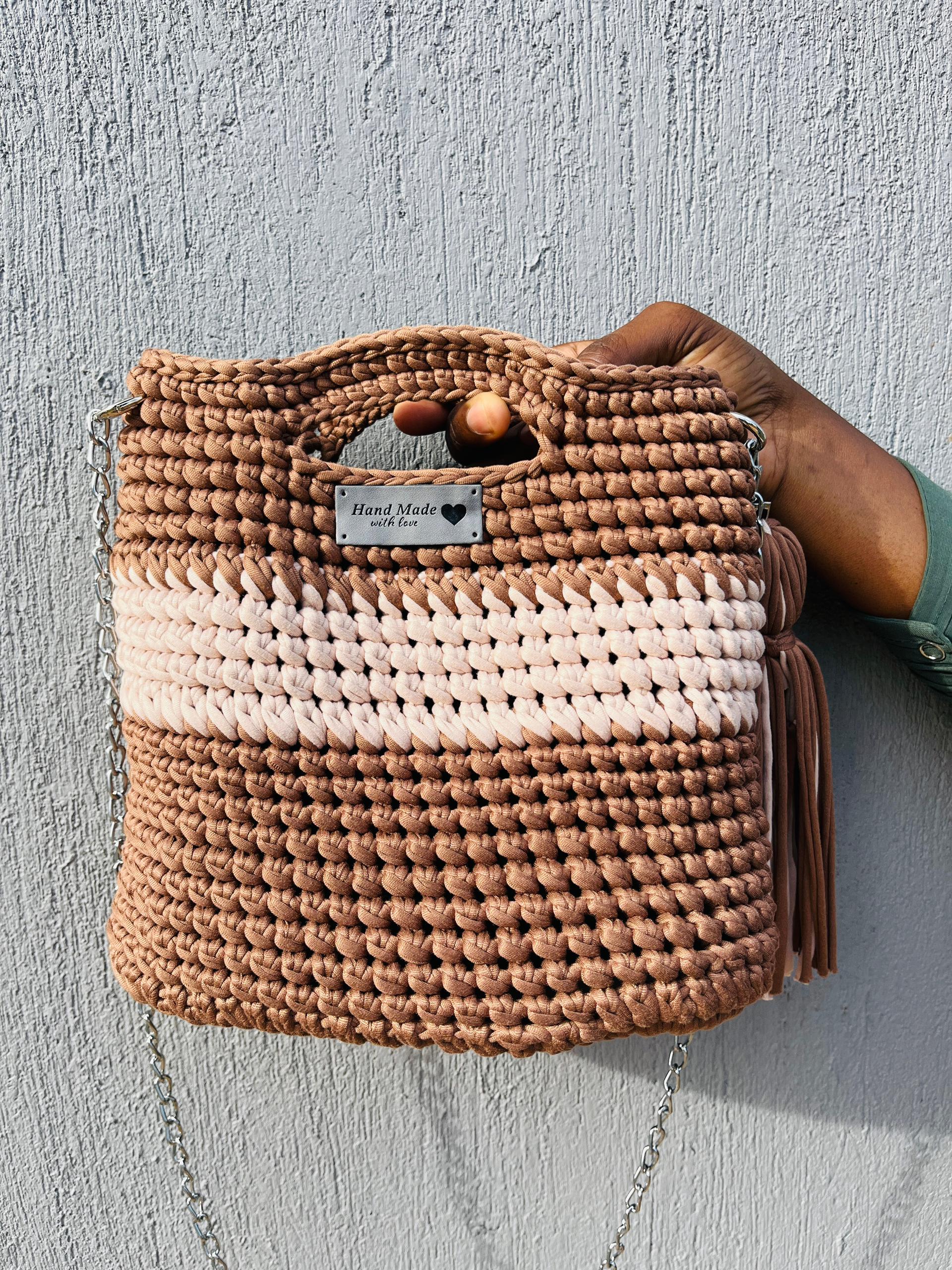 Crochet Luxe Mini Tote