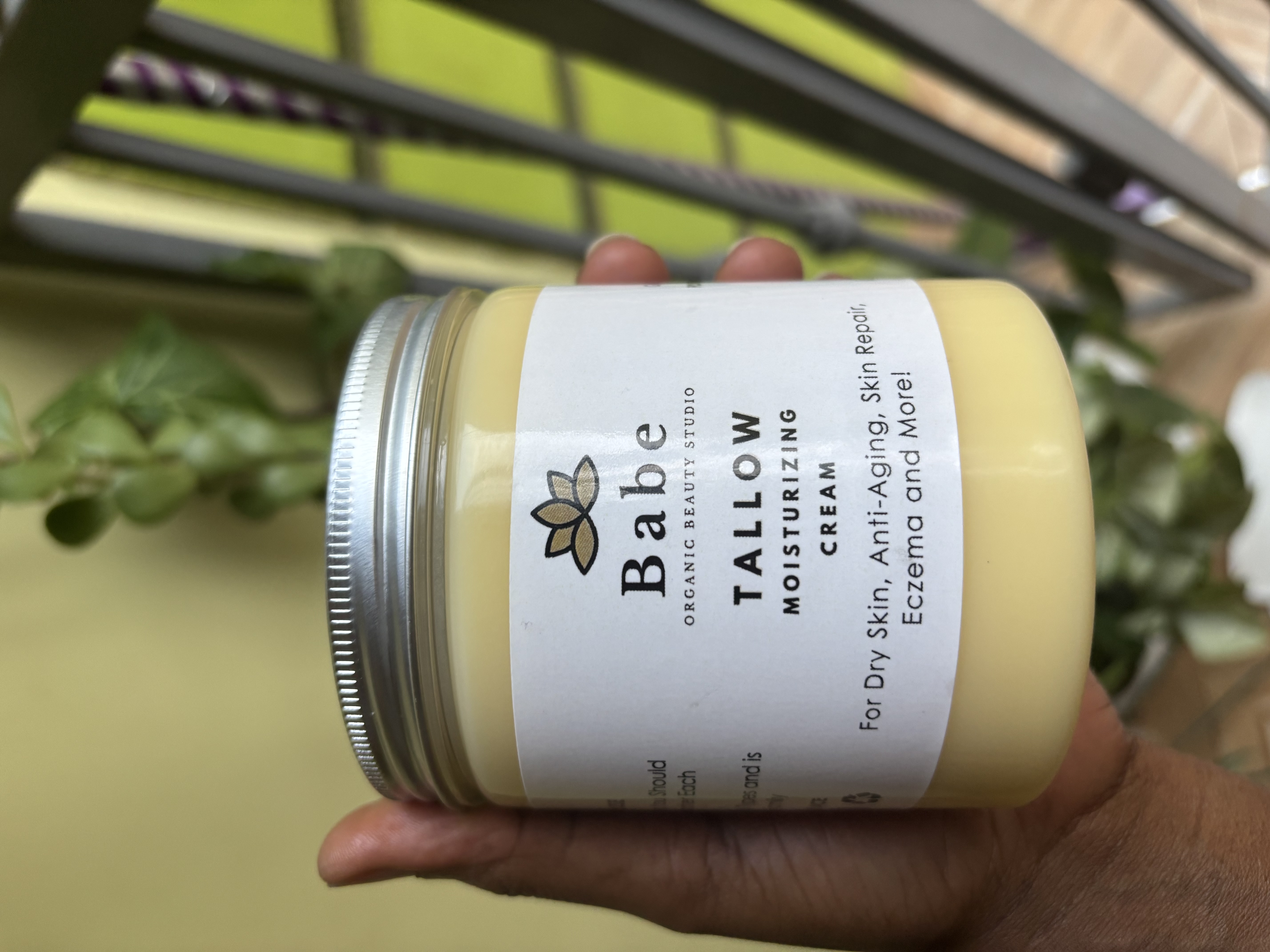 BEEF TALLOW MOISTURIZING CREAM 100% Natural 